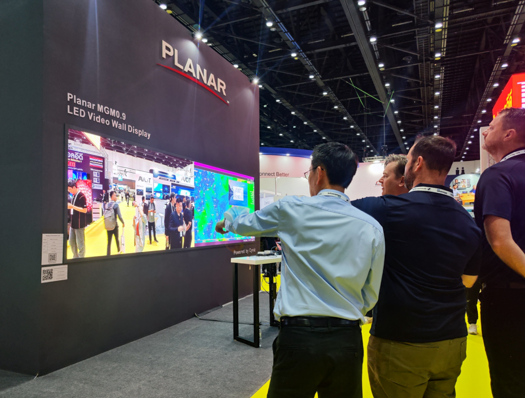 InfoComm Asia | 云顶yd222线路检测中心Planar全球首发第四代Micro LED智能一体机