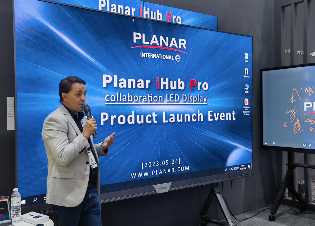 InfoComm Asia | 云顶yd222线路检测中心Planar全球首发第四代Micro LED智能一体机