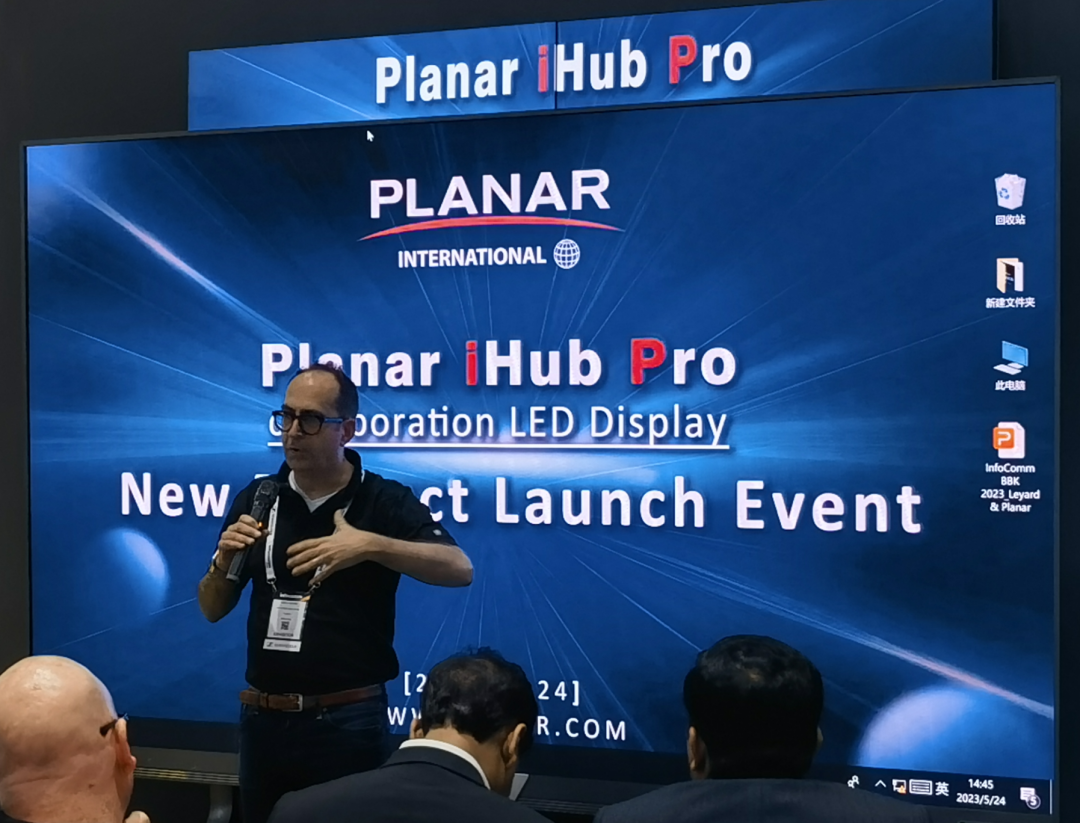 InfoComm Asia | 云顶yd222线路检测中心Planar全球首发第四代Micro LED智能一体机